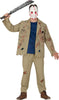 GP79105 – Halloween Horror Mörder Kostüm Schlitzer – Größe: 48 - 50 (M) – Farbe: Beige