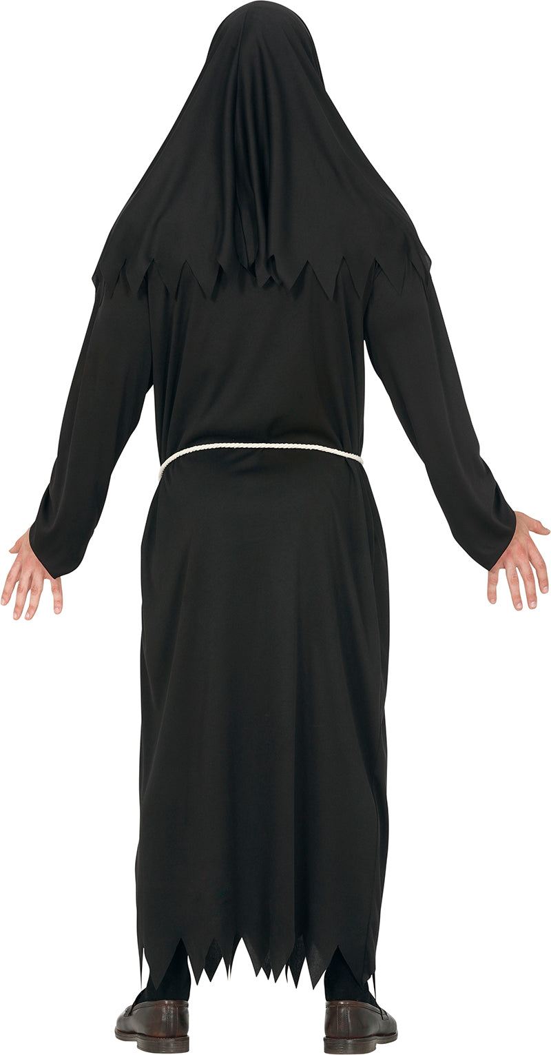GP79113 – Halloween Zombie Mönch Kostüm Unheimliches – Größe: 48 - 50 (M) – Farbe: Weiß