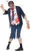 GP79118 – Zombie Untoter Schuler Halloween – Größe: 48 - 50 (M) – Farbe: Blau