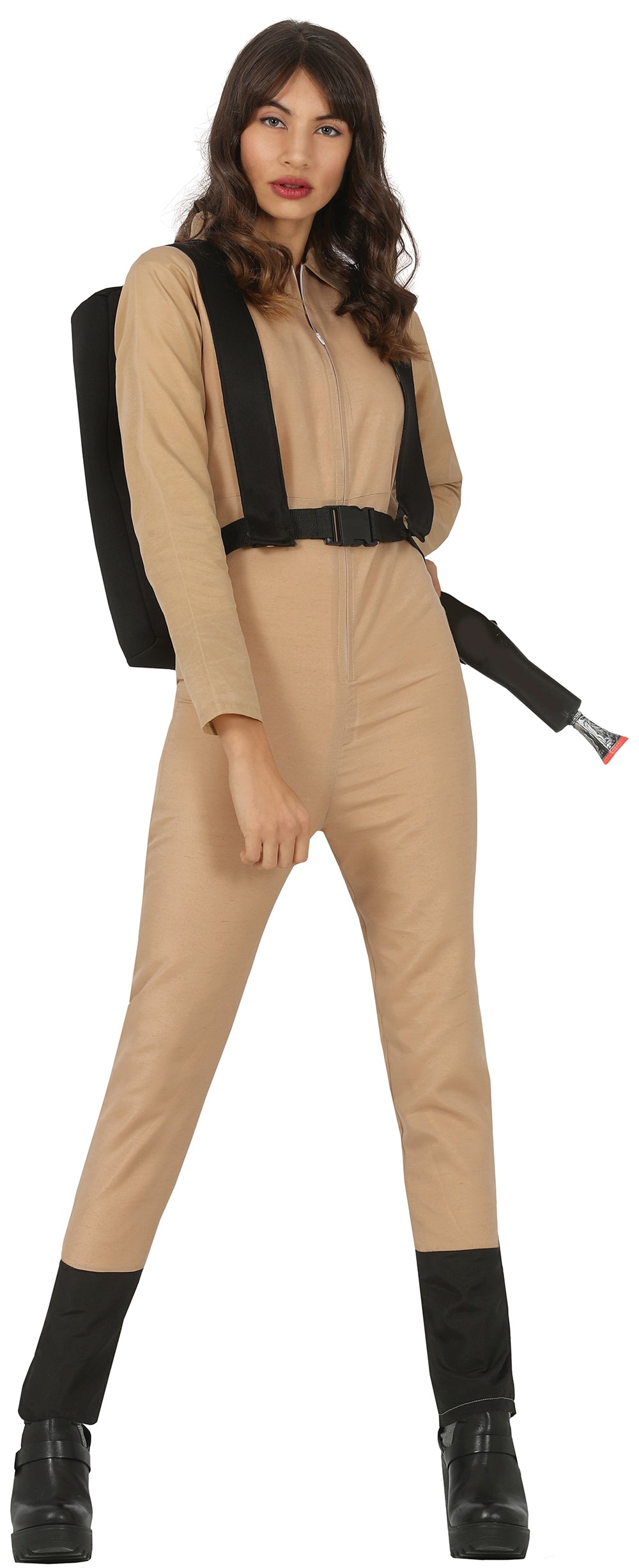 GP79135 – Gespensterjäger Jumpsuit Rucksack – Größe: 38 - 40 (M) – Farbe: Beige