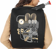 Phantomjägerin Kostüm für Damen mit Rucksack, Bild 10