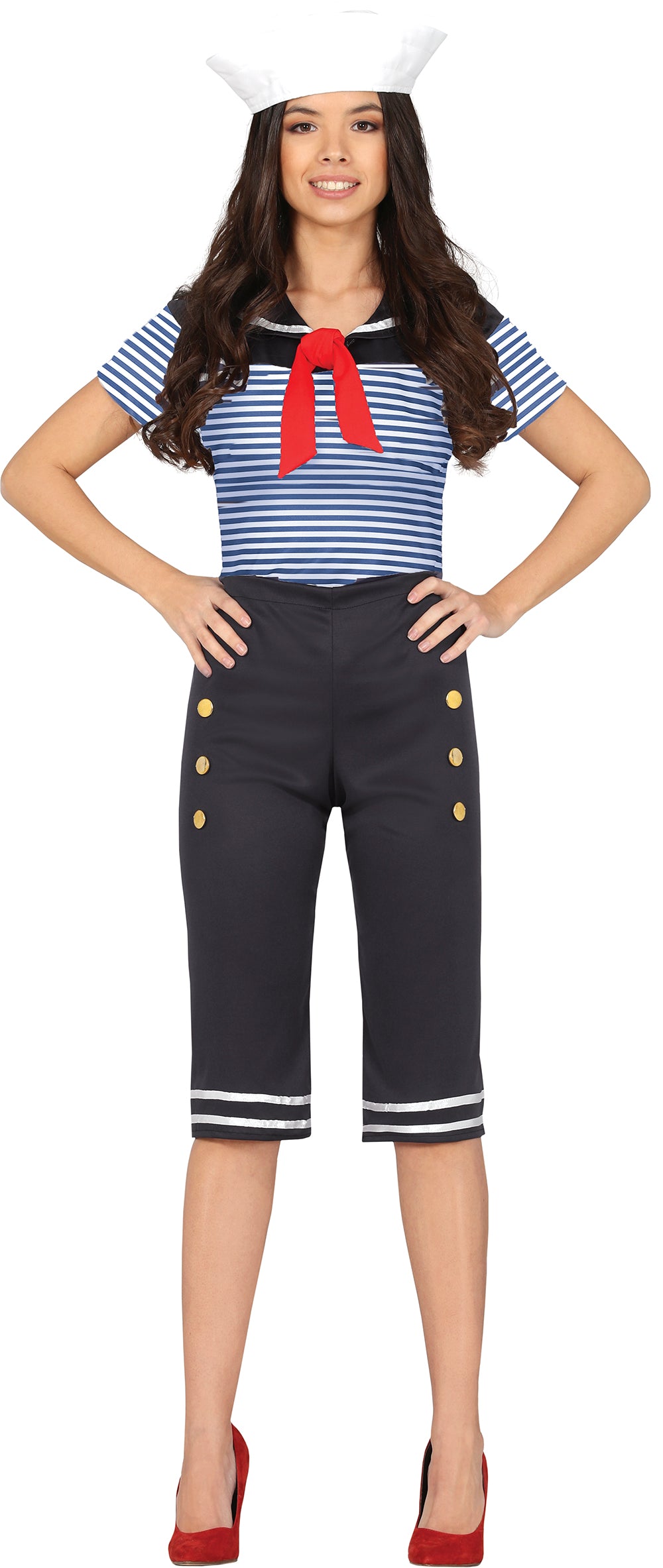 GP79167 – Matrose 40er Jahre Marine Blau – Größe: 36 - 38 (S) – Farbe: Blau