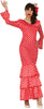 GP79183 – Weltkulturen Flamenco Karneval Kostüm – Größe: 38 - 40 (M) – Farbe: Rot