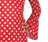 GP79183 – Weltkulturen Flamenco Karneval Kostüm – Größe: 38 - 40 (M) – Farbe: Rot