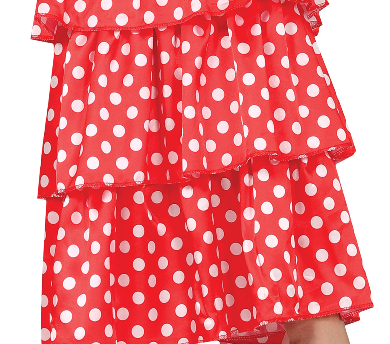 GP79183 – Weltkulturen Flamenco Karneval Kostüm – Größe: 38 - 40 (M) – Farbe: Rot