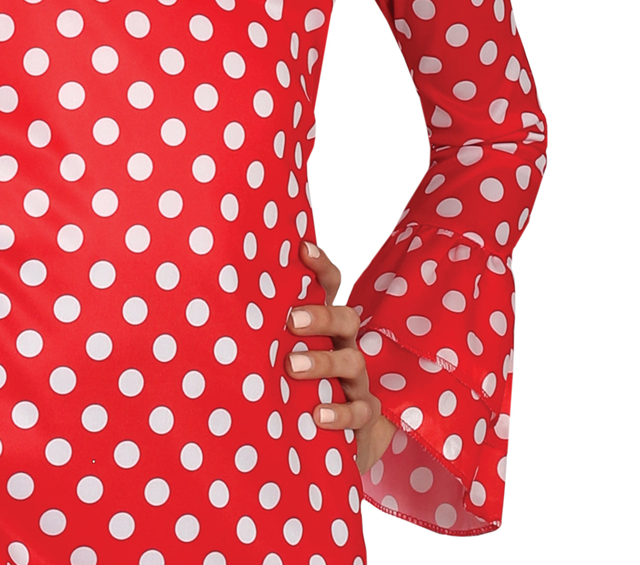 GP79183 – Weltkulturen Flamenco Karneval Kostüm – Größe: 42 - 44 (L) – Farbe: Rot