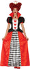 GP79189 – Karneval Königin Herz World Book Day Kostüm – Größe: 36 - 38 (S) – Farbe: Rot