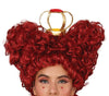 GP79189 – Karneval Königin Herz World Book Day Kostüm – Größe: 42 - 44 (L) – Farbe: Rot