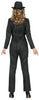 GP79197 – Gangster 20s Kostüm Schwarz – Größe: 38 - 40 (M) – Farbe: Schwarz