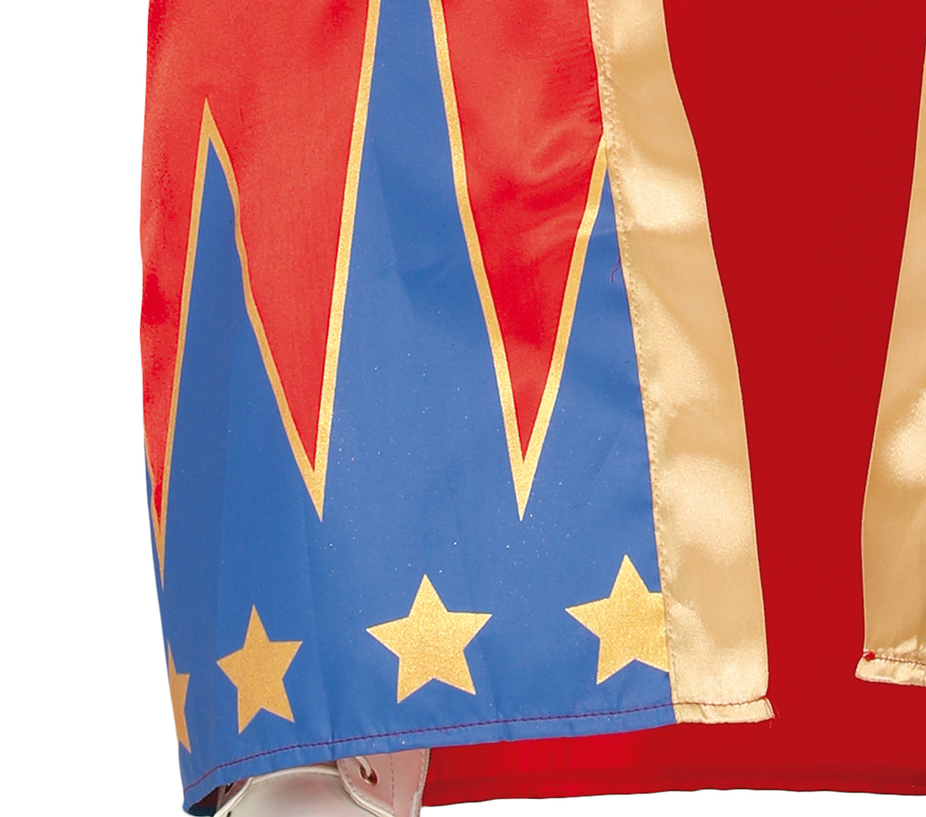 GP79207 – Sportliche Boxheld Karnevalskostüm – Größe: 38 - 40 (M) – Farbe: Blau