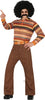 GP79240 – 70's Retro Outfit Disco Party – Größe: 48 - 50 (M) – Farbe: Braun
