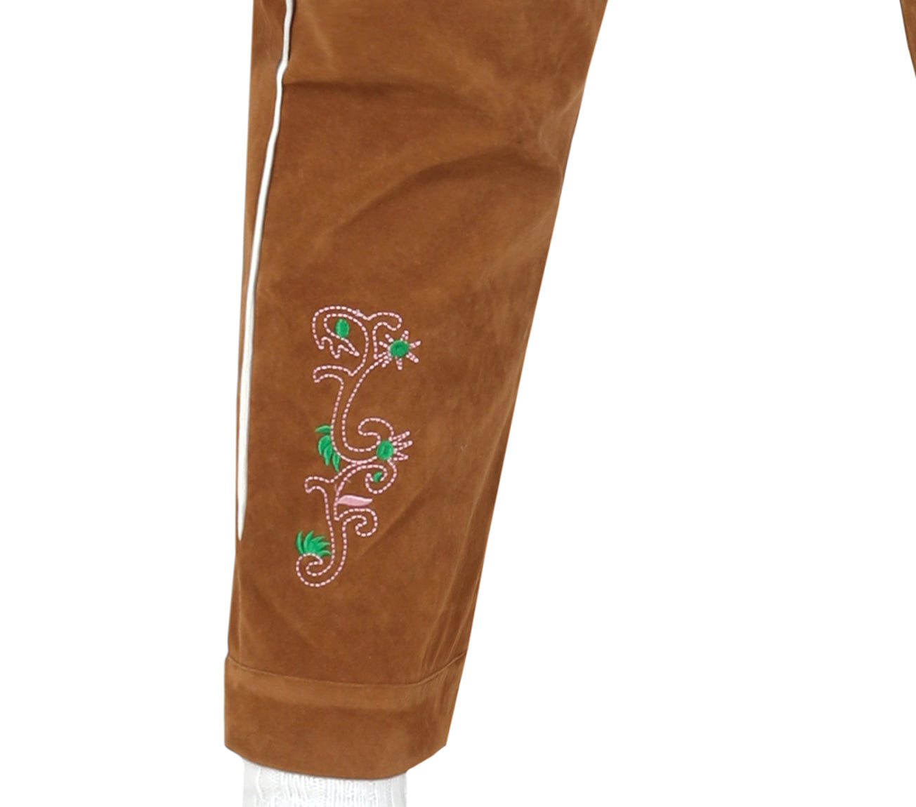 GP79242 – Oktoberfest Tracht Klassische Lederhosen – Größe: 48 - 50 (M), 52 - 54 (L) – Farbe: Weiß