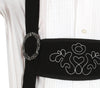 GP79244 – Oktoberfest Traditionelle Trachtenhose – Größe: 48 - 50 (M), 52 - 54 (L) – Farbe: Weiß