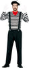 GP79248 – Clown Französischer Künstler Karneval – Größe: 48 - 50 (M), 46 - 48 (S), 54 - 56 (XL) – Farbe: Weiß