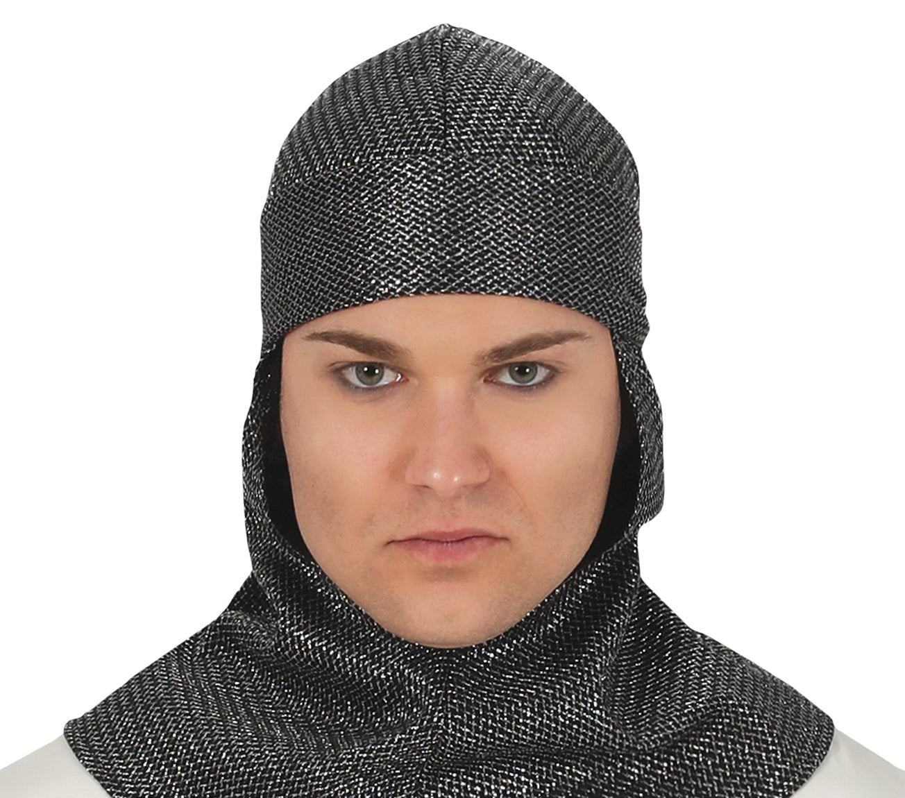GP79250 – Ritter Kostüm Tempelorden Kreuz – Größe: 48 - 50 (M) – Farbe: Grau