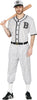 GP79252 – Sportlicher Baseballspieler Look Fuer – Größe: 48 - 50 (M) – Farbe: Weiß