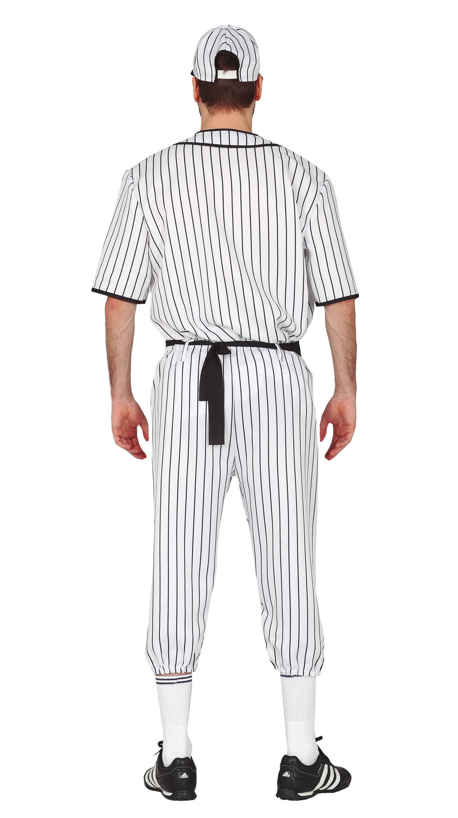 GP79252 – Sportlicher Baseballspieler Look Fuer – Größe: 48 - 50 (M) – Farbe: Weiß, Ansicht 2