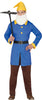 GP79273 – Märchenhafter Zwergenwald Gnom Kostüm – Größe: 48 - 50 (M) – Farbe: Blau