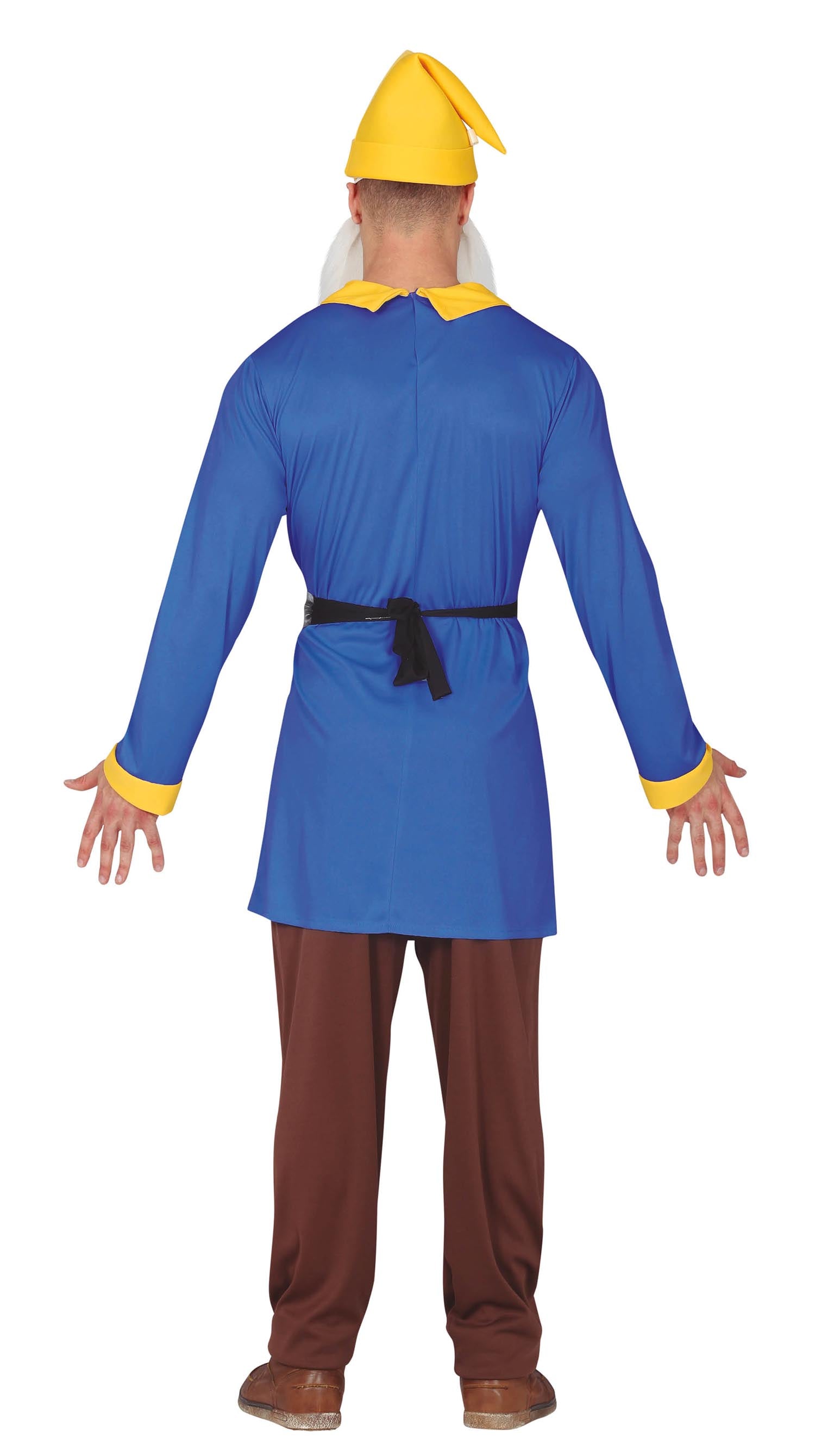 GP79273 – Märchenhafter Zwergenwald Gnom Kostüm – Größe: 48 - 50 (M) – Farbe: Blau