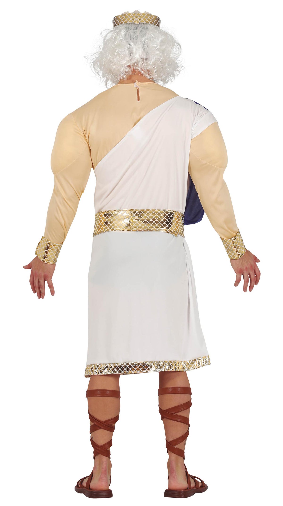 GP79288 – Griechischer Gott Meereskönig Antikes – Größe: 52 - 54 (L) – Farbe: Weiß