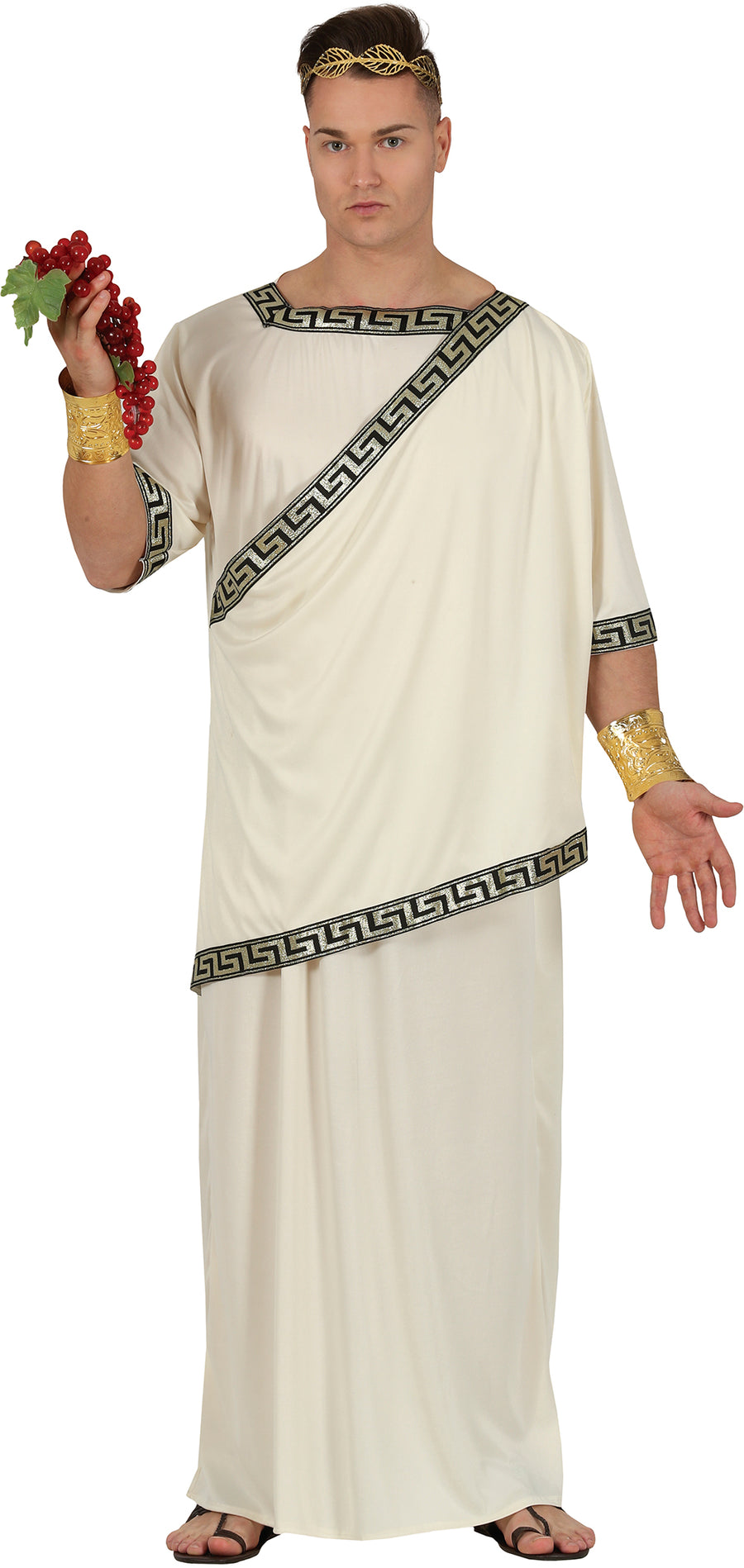 Römer Kostüm für Herren Tunika beige