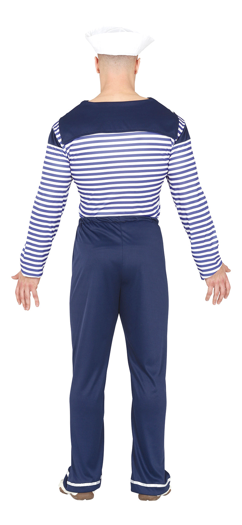GP79298 – Matrose Retro 40's Karneval Kostüm Blau – Größe: 48 - 50 (M) – Farbe: Blau