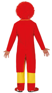 Clown Kostüm für Herren bunt mit Frack, Bild 2