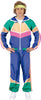 GP79309 – Sport Retro 80s Karneval Outfits – Größe: 48 - 50 (M) – Farbe: Blau