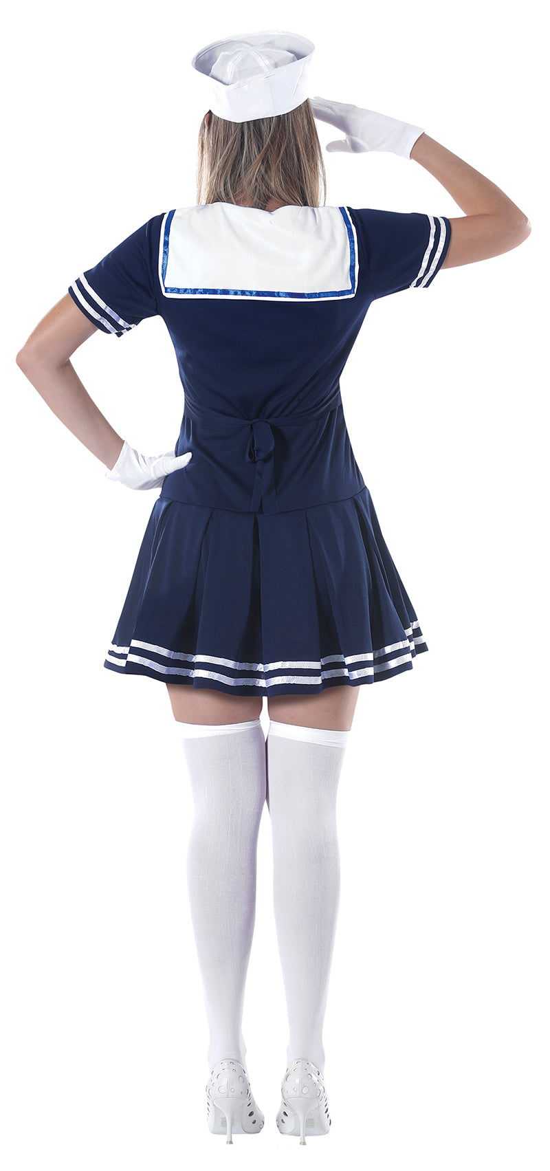 GP84359 – Matrosen Retro Outfit 40er Jahre – Größe: 36 - 38 (S) – Farbe: Blau, Ansicht 2