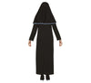 GP79325 – Halloween Nonne Kostüm Spuk Kloster Geist Grusel – Größe: 42 - 44 (L) – Farbe: Schwarz
