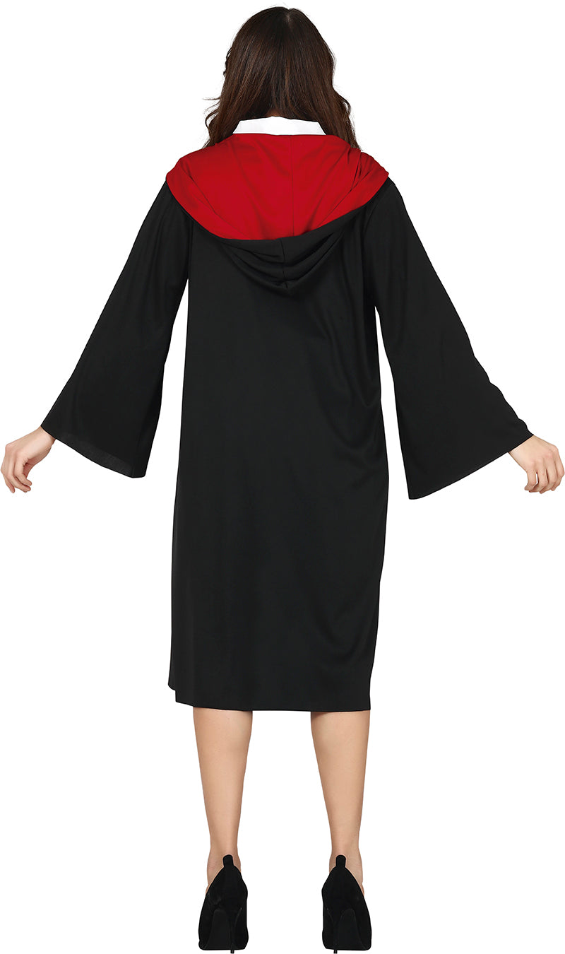 GP79330 – Magischer Schüler Halloween Kostüm Set – Größe: 38 - 40 (M) – Farbe: Schwarz, Ansicht 2
