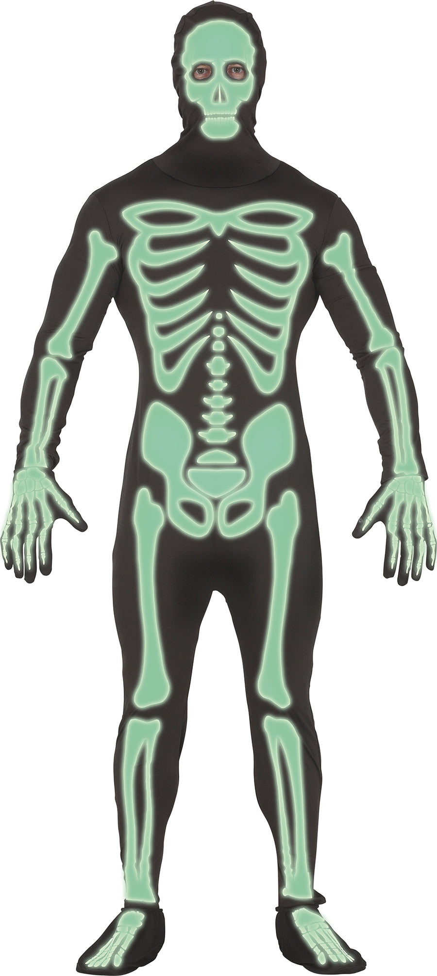 Halloween Skelett Einteiler Overall Grusel