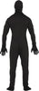 GP79340 – Halloween Skelett Einteiler Overall Grusel – Größe: 52 - 54 (L) – Farbe: Schwarz