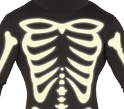 Halloween Skelett Einteiler Overall Grusel, Bild 4