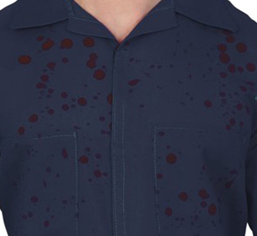 GP79347 – Halloween Killer Overall Blue – Größe: 48 - 50 (M) – Farbe: Blau, Ansicht 2