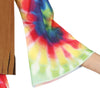 GP79363 – Hippies 60s Kostüm Bunter Look – Größe: 36 - 38 (S) – Farbe: Mehrfarbig