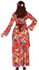 GP79391 – Hippie Blumenkind 60s Karneval Retro – Größe: 38 - 40 (M) – Farbe: Braun