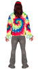 GP79406 – Hippie Kostüm 60s Festival Boho Look – Größe: 48 - 50 (M) – Farbe: Mehrfarbig