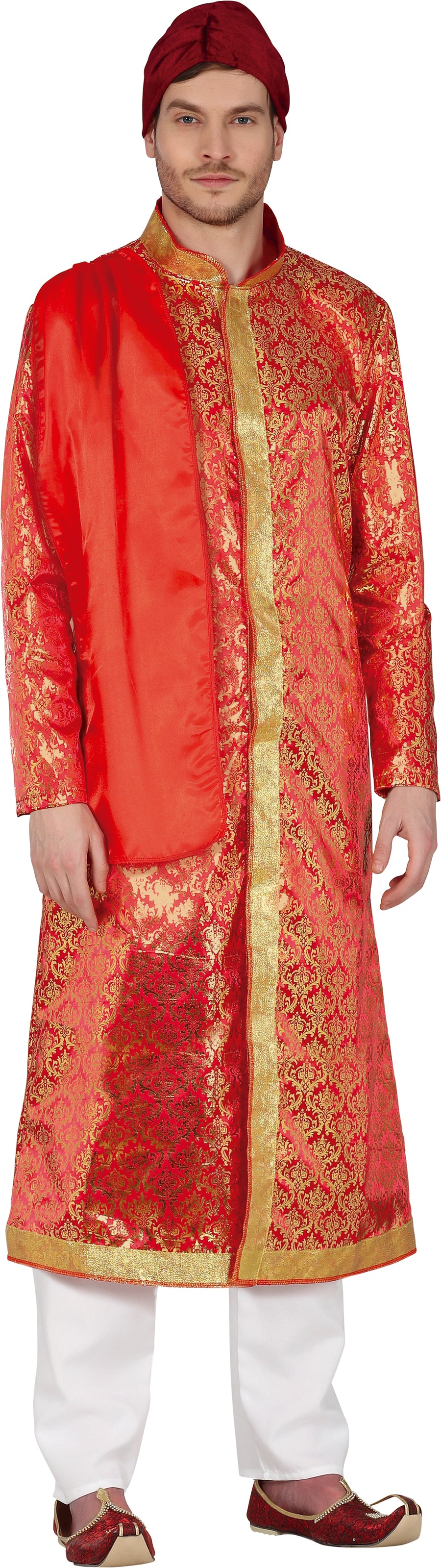 Maharadscha Kostüm für Herren mit Turban