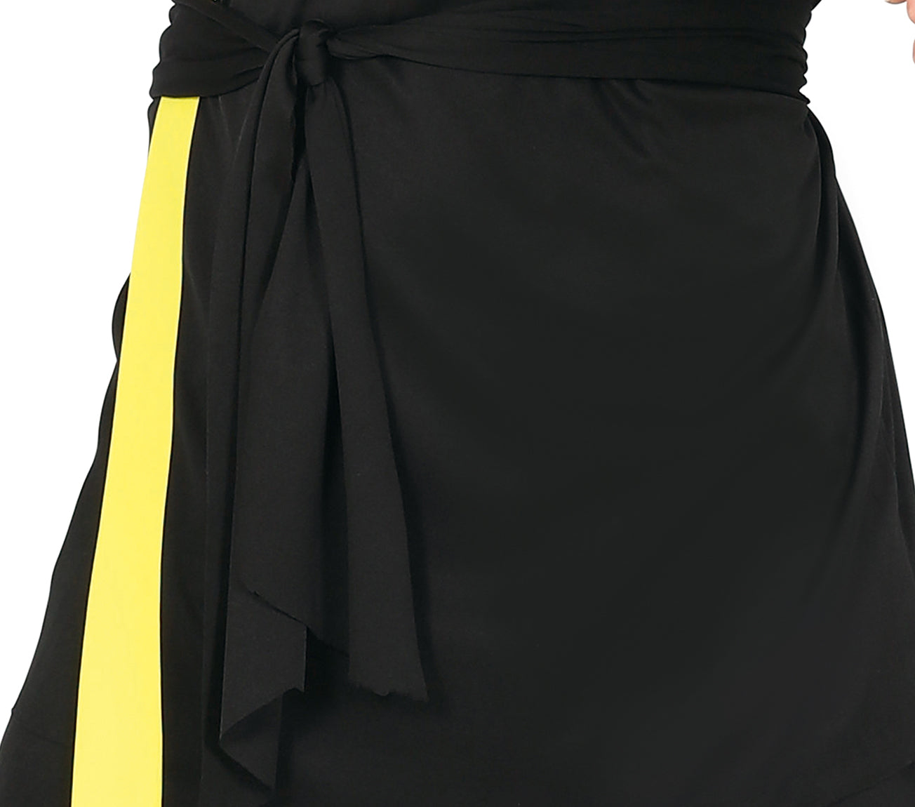 GP79414 – Ninja Filmkostüm Schlangenmeister – Größe: 52 - 54 (L) – Farbe: Schwarz