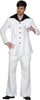 GP79415 – Disco König Tanzparty Outfit – Größe: 48 - 50 (M) – Farbe: Weiß