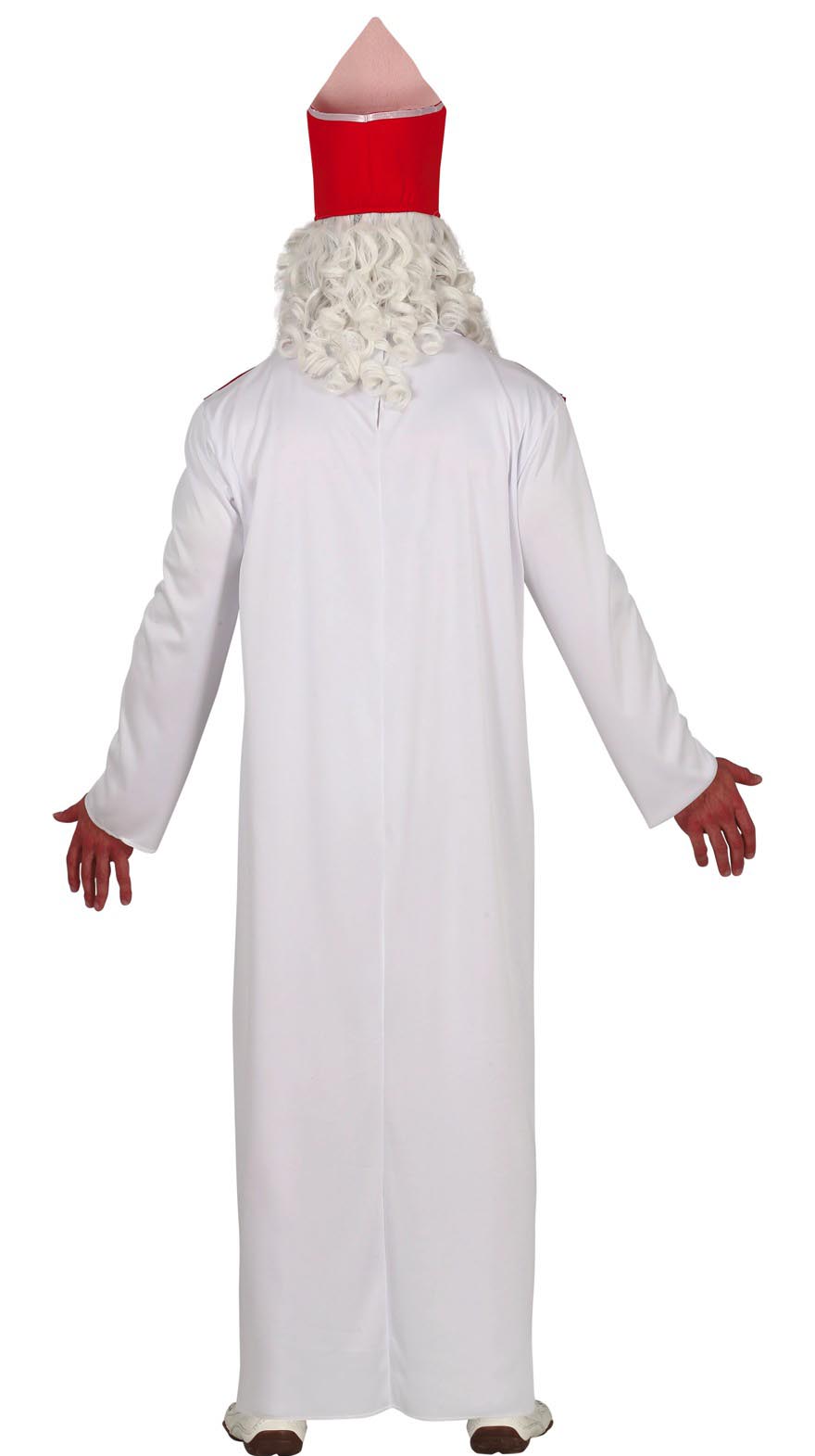 GP79419 – Nikolaus Kostüm Weihnachten Religion – Größe: 52 - 54 (L) – Farbe: Weiß, Ansicht 2