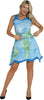 GP79435 – Weltentdecker Kleid Blau – Größe: 38 - 40 (M) – Farbe: Blau