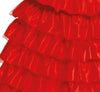 GP79440 – Clown Königin Rot Kostüm Freche – Größe: 36 - 38 (S) – Farbe: Rot