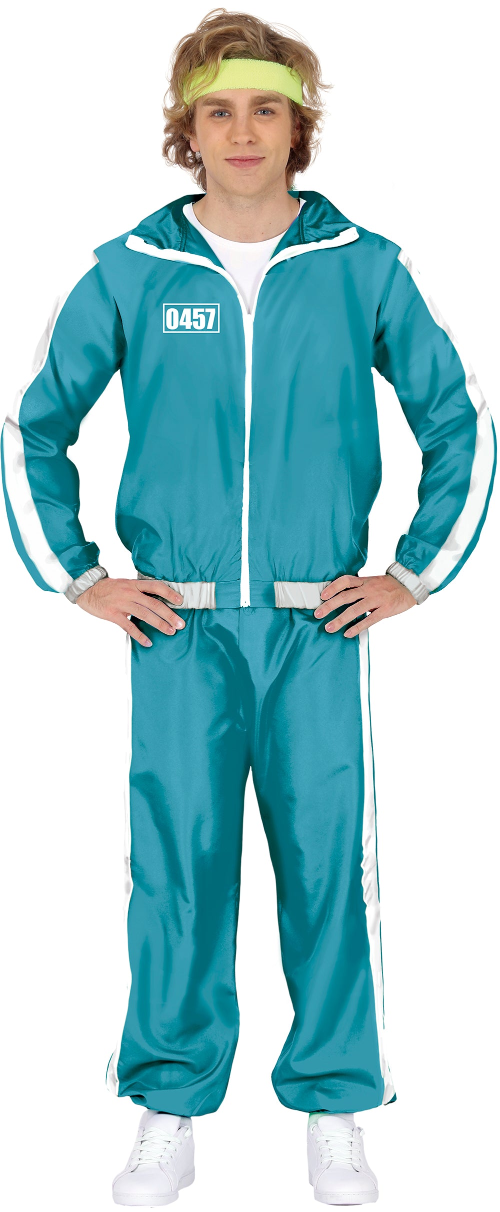 GP79448 – Film Sport Retro Jogginganzug – Größe: 52 - 54 (L) – Farbe: Grün