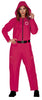 GP79450 – Filmkarneval Kostüm Einteiler Mit Kapuze – Größe: 38 - 40 (M) – Farbe: Pink