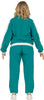 GP79453 – Film Und Sport Retro Jogginganzug Kostüm – Größe: 44 - 46 (XL) – Farbe: Grün