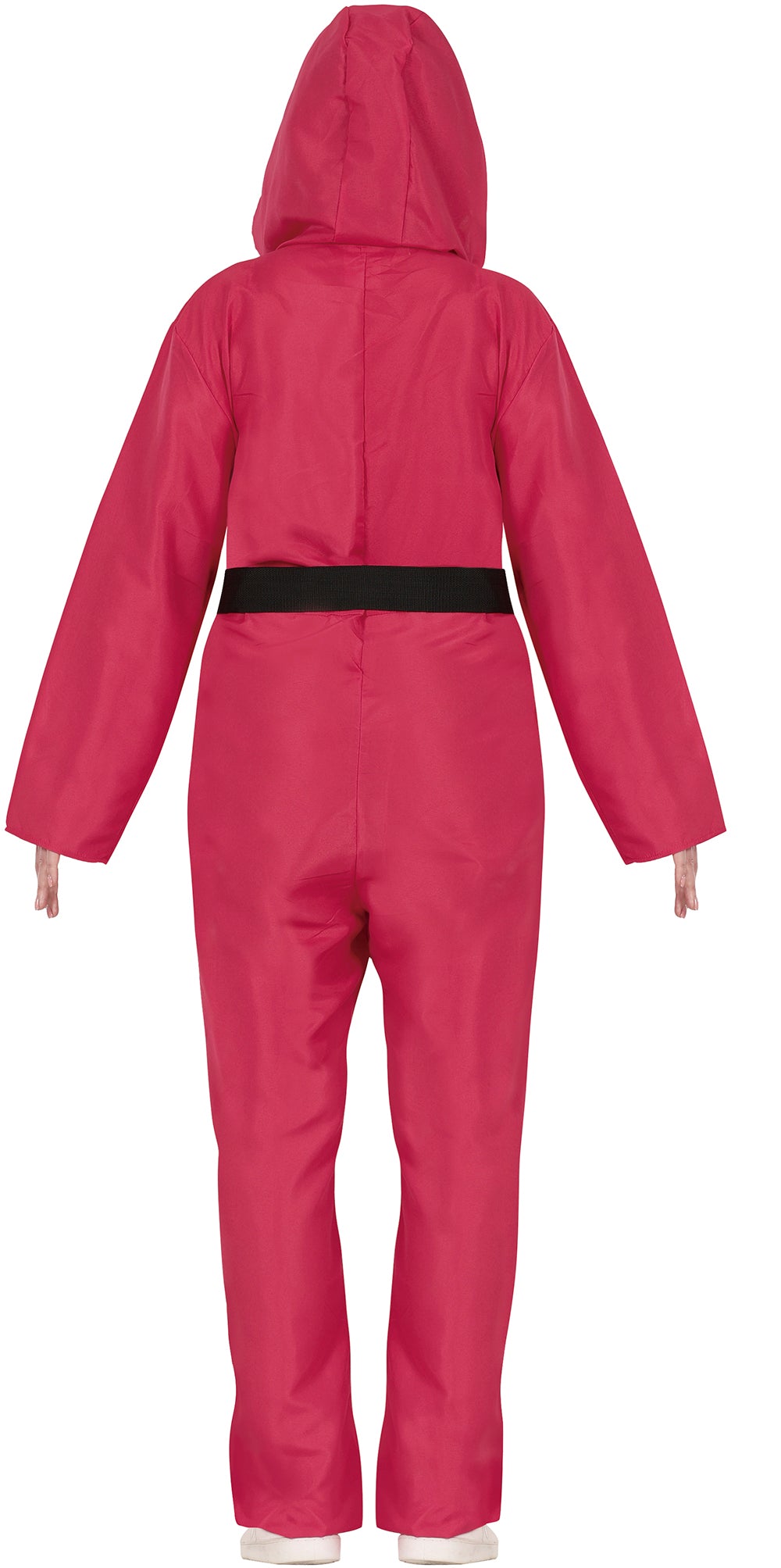 GP79450 – Filmkarneval Kostüm Einteiler Mit Kapuze – Größe: 44 - 46 (XL) – Farbe: Pink