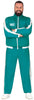 GP79448 – Film Sport Retro Jogginganzug – Größe: 54 - 56 (XL) – Farbe: Grün
