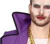 GP79475 – Halloween Bösewicht Outfit Mr Smile – Größe: 52 - 54 (L) – Farbe: Lila